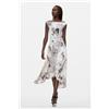 Desigual, Vestito senza maniche stampato, Donna, Viscosa, Bianco, L