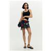 Desigual, pareo corto stampato, Donna, Poliestere, U