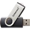 Intenso Basic Line unità flash USB 16 GB USB tipo A 2.0 Nero, Argento
