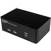 StarTech.com Switch KVM a 2 porte DisplayPort per doppio Monitor - 4k 60hz