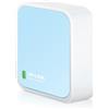TP-Link TL-WR802N router wireless Fast Ethernet Banda singola (2.4 GHz) Blu, Bianco