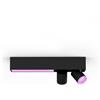 Philips by Signify Philips Hue White and Color ambiance Centris Plafoniera Smart (2 punti luce GU10 + LED Integrato) Nera in Alluminio