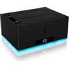 ICY BOX IB-127CL-U3 USB 3.2 Gen 1 (3.1 Gen 1) Type-B Nero