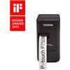 Brother PT-P750W stampante per etichette (CD) 180 x 180 DPI 30 mm/s Con cavo e senza cavo HSE/TZe Wi-Fi