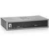 LevelOne FEU-0511 switch di rete Fast Ethernet (10/100) Nero, Grigio