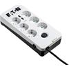 Eaton PB6UD protezione da sovraccarico Nero, Bianco 6 presa(e) AC 220 - 250 V 1,5 m