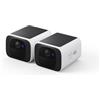 Eufy SoloCam S220 (2-Cam Pack) Cubo Telecamera di sicurezza IP Interno e esterno Soffitto/muro