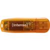 Intenso Rainbow Line unità flash USB 64 GB USB tipo A 2.0 Arancione