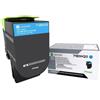 Lexmark 71B0H20 cartuccia toner 1 pz Originale Ciano