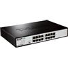 D-Link DGS-1016D/E switch di rete Non gestito Nero, Metallico