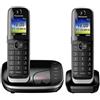 Panasonic KX-TGJ322 Telefono DECT Identificatore di chiamata Nero