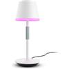 Philips by Signify Philips Hue White and Color ambiance Go Lampada Smart da Tavolo Ricaricabile Bianca Wireless