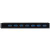 StarTech.com Hub USB 3.0 a 7 Porte con Porte di Ricarica Dedicate - 2 Porte x 2,4 Amp