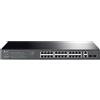 TP-Link TL-SG1428PE switch di rete Gestito L2 Gigabit Ethernet (10/100/1000) Supporto Power over Ethernet (PoE) 1U Nero