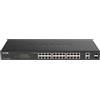 D-Link DGS-1100-26MPV2 switch di rete Gestito L2 Gigabit Ethernet (10/100/1000) Supporto Power over Ethernet (PoE) Nero