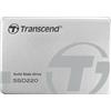 Transcend TS240GSSD220S drives allo stato solido 2.5 240 GB Serial ATA III 3D NAND