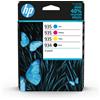HP Confezione da quattro Cartucce di Inchiostro ciano/magenta/giallo e nero Originali 934 e 935
