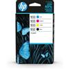 HP Confezione da 4 inchiostri originali 932/933 nero, ciano, magenta, giallo