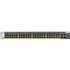 NETGEAR M4300-52G-PoE+ 550W PSU Gestito L2/L3/L4 Gigabit Ethernet (10/100/1000) Supporto Power over Ethernet (PoE) 1U Nero