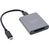 InLine Cardreader USB 3.2 Gen.2 USB-C o USB-A, per schede CFexpress tipo B
