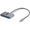 StarTech.com Hub USB-C a 4 porte con 100W Power Delivery Pass-Through - Adattatore USB C a 2x USB-A + 2x USB-C - USB 3.0 5Gbps