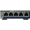 NETGEAR GS105E-200PES switch di rete Gestito L2/L3 Gigabit Ethernet (10/100/1000) Grigio
