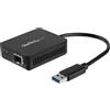 StarTech.com Convertitore da USB 3.0 a fibra ottica - Adattatore compatto da USB a SFP aperto - Adattatore di rete da USB a
