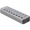 DeLOCK 63264 hub di interfaccia USB 3.2 Gen 1 (3.1 Gen 1) Type-B Grigio