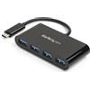 StarTech.com Hub USB 3.0 a 4 porte - USB-C a 4 USB-A - Alimentazione a bus