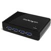 StarTech.com Hub a 4 porte USB 3.0 SuperSpeed, colore nero