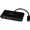 StarTech.com Adattatore di rete USB-C a Ethernet a 3 porte - Hub USB 3.0 con Power Delivery