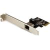 StarTech.com Scheda di Rete Ethernet PCI express ad 1 porta - Adattatore PCIe NIC Gigabit Ethernet - Intel I210 NIC