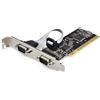 StarTech.com Scheda PCI seriale e parallela con due porte seriali RS232 (DB9) e 1 porta LPT parallela (DB25) - Scheda