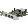 StarTech.com Scheda adattatore PCI Express FireWire 2b 1a 1394 a basso profilo - 3 porte