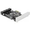 DeLOCK 90387 scheda di interfaccia e adattatore Interno USB 3.2 Gen 1 (3.1 Gen 1)