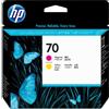 HP Testina di stampa magenta e giallo DesignJet 70
