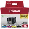 Canon 9254B010 cartuccia d'inchiostro 4 pz Originale Resa elevata (XL) Nero, Ciano, Magenta, Giallo