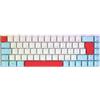 CHERRY MX-LP 2.1 Compact Wireless tastiera Giocare RF senza fili + Bluetooth QWERTZ Tedesco Bianco