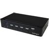 StarTech.com Switch Commutatore KVM a 4 Porte DisplayPort con Hub USB 3.0 - 4K