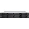 QNAP TS-H1886XU-RP-R2 NAS Armadio (3U) Collegamento ethernet LAN Nero, Grigio D-1622