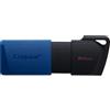 Kingston Technology DataTraveler 64GB USB3.2 Gen 1 Exodia M (Nero + Blu) - 2 Pieces