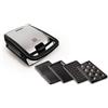 Tefal SW854D tostiera 700 W Nero, Acciaio inox