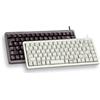 CHERRY Compact keyboard, Combo (USB + PS/2), DE tastiera USB + PS/2 QWERTY Nero