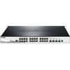D-Link DGS-1510-28XMP Gestito L2/L3 Gigabit Ethernet (10/100/1000) Supporto Power over Ethernet (PoE) Nero, Grigio