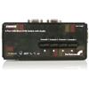 StarTech.com Kit Switch KVM USB con audio e cavi 4 porte, colore nero