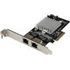 StarTech.com Scheda adattatore server di rete Gigabit Ethernet PCI Express (PCIe x4) a due porte - Intel i350 NIC