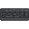 Logitech Signature K650 tastiera Ufficio Bluetooth QWERTY Danese, Finlandese, Nordic, Svedese Grafite