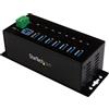 StarTech.com HUB Industriale USB 3.0 a 7 porte - Perno e concentratore USB 3.0 con Protezione ESD
