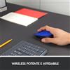 Logitech M171 Blue-K mouse Ufficio Ambidestro RF Wireless Ottico 1000 DPI