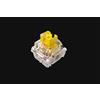 Razer RC21-02040100-R3M1 interruttore a chiave Trasparente, Giallo 36 pz